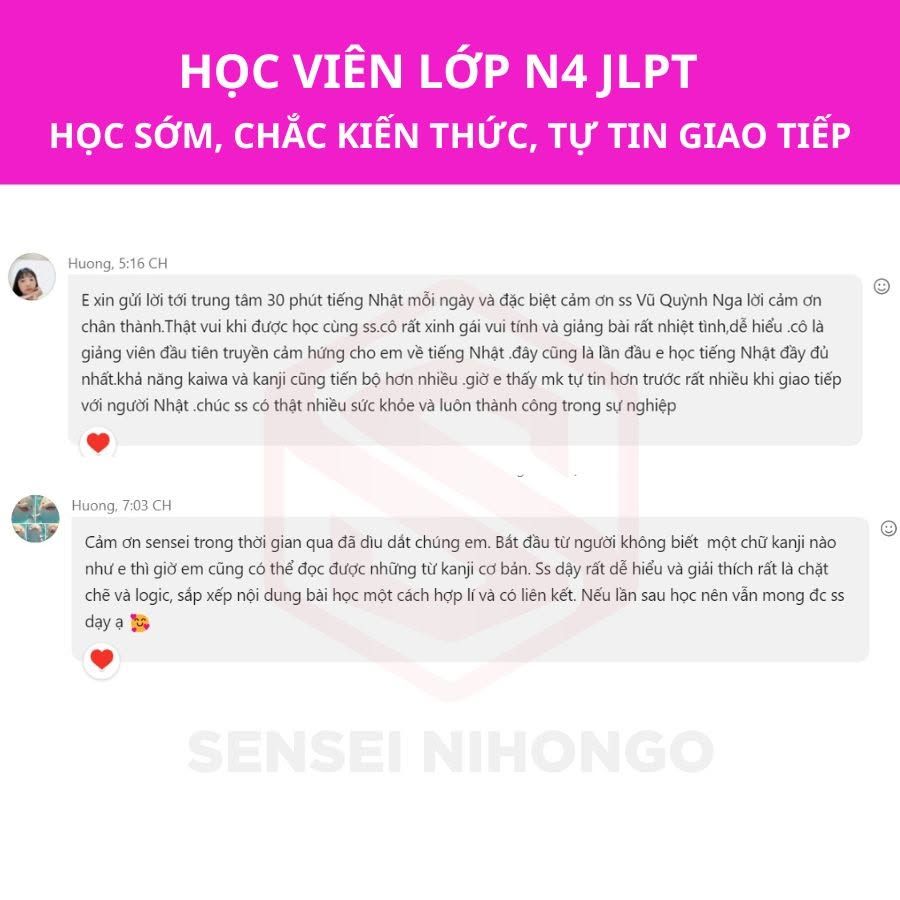 Feedback học viên