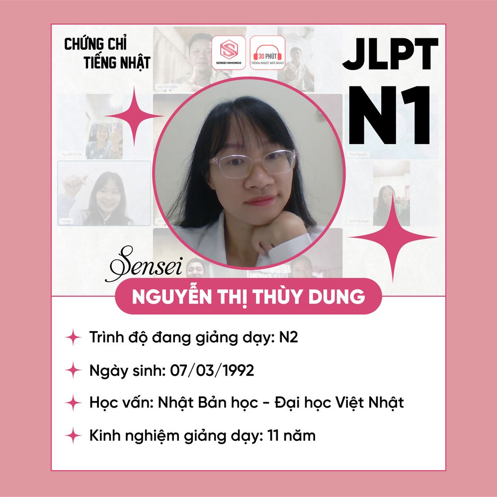 Thùy Dung Sensei